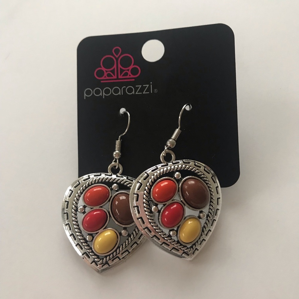Fun heart shaped earrings